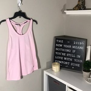 Light pink under armour razor back